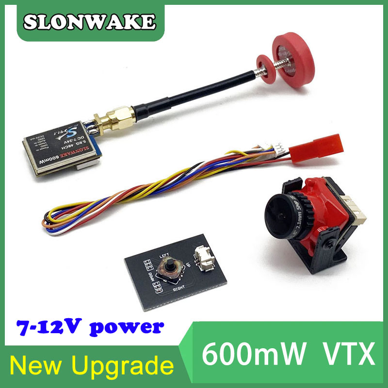 Drone Rc Controller And Receiver - Trasmettitore FPV VTX-CAM regolabile 5.8G 48CH