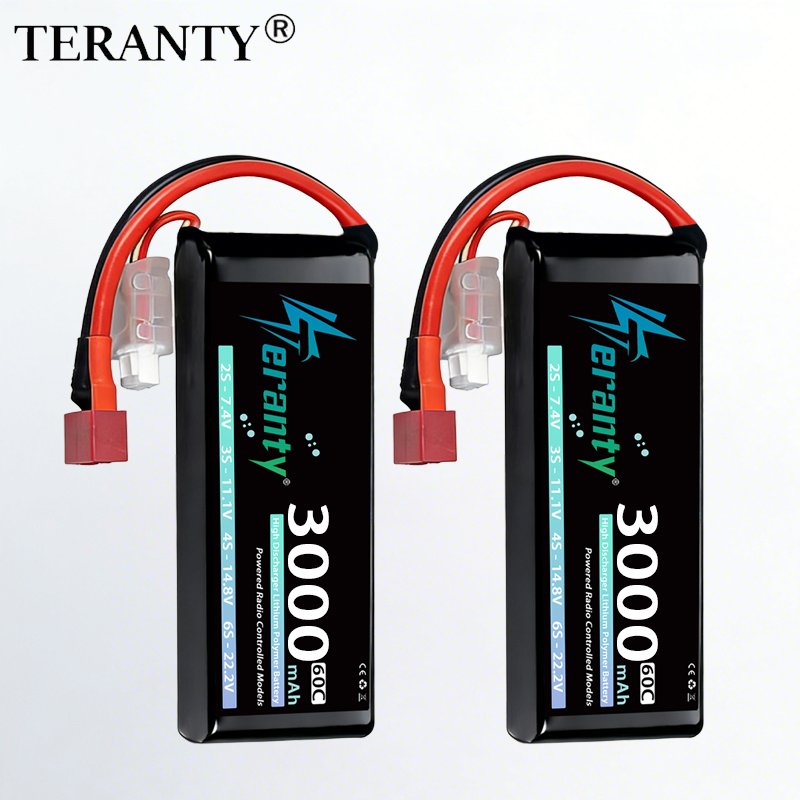 Drone Rc Leading - Batteria Lipo TERANTY 2S 3000mAh 7.4V