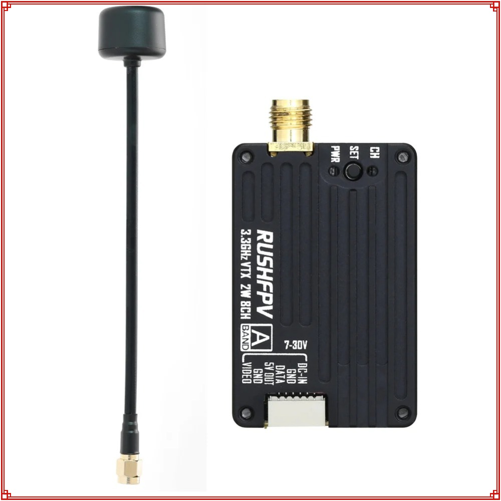 Drone Rc Controller And Receiver - Nuovo Trasmettitore RUSHFPV 3.3G 2W VTX