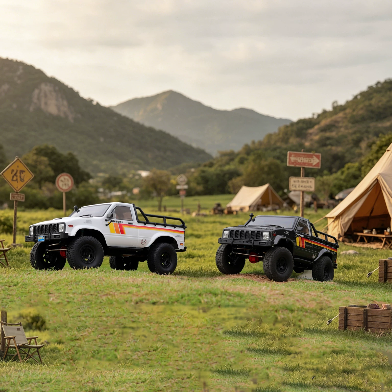 Drone Or Rc Car - RGT Rc Pickup Truck Telecomandato 1/10