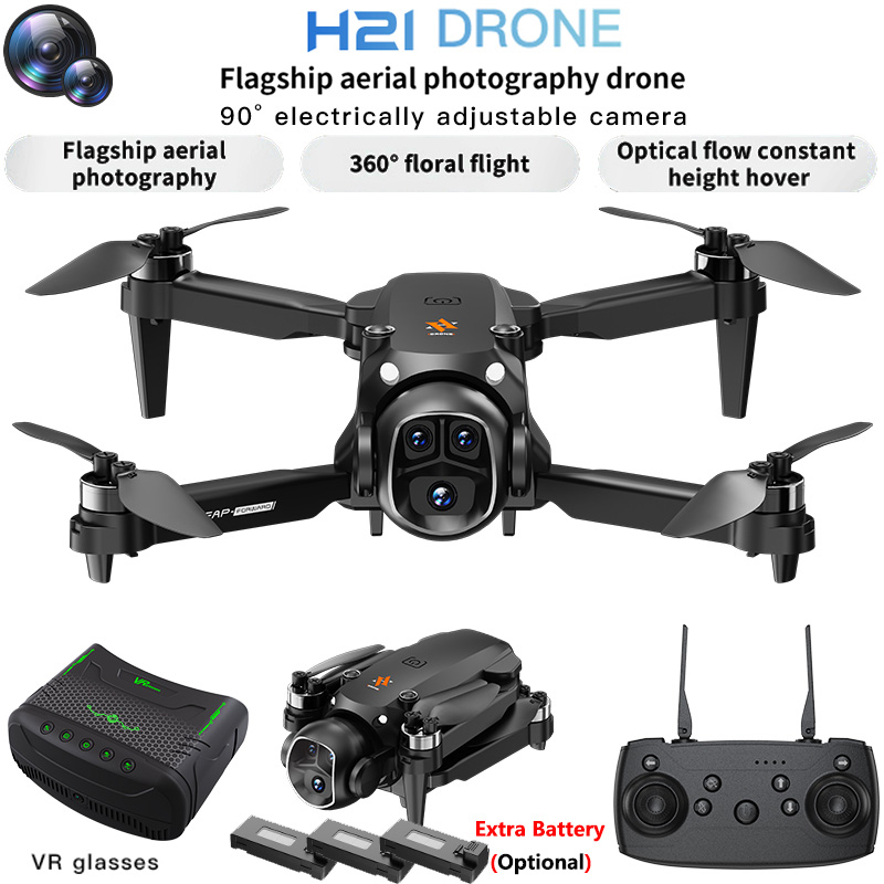 Drone Rc Under 1000 - Nuovo H21 VR Drone HD Doppia