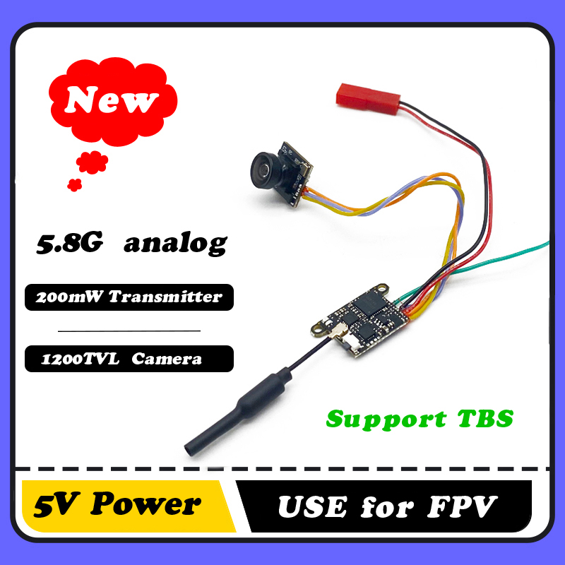 Drone Rc Controller And Receiver - SLONWAKE 5.8G 1200TVL FPV Fotocamera VTX