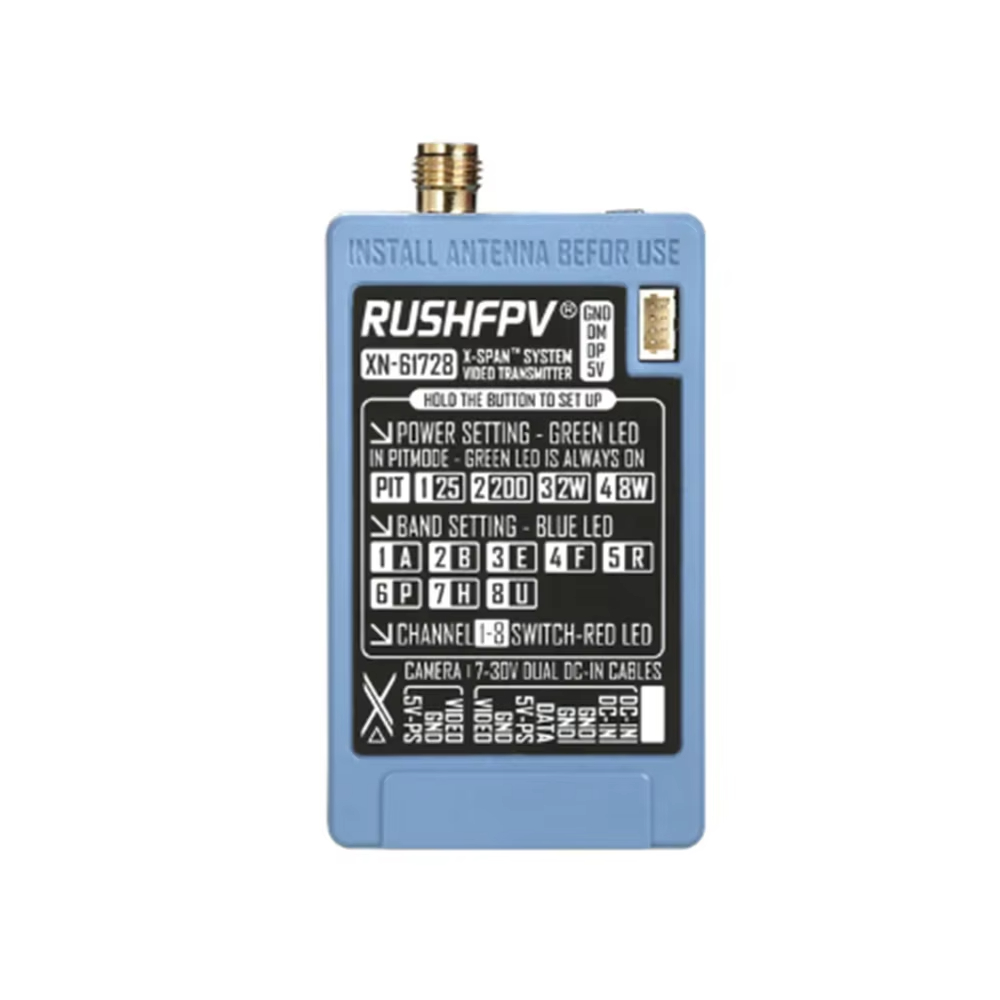 RUSHFPV 6.1‑7.2G 8W X61728 Mod - Drone Rc Controller And Receiver recensione e prezzo