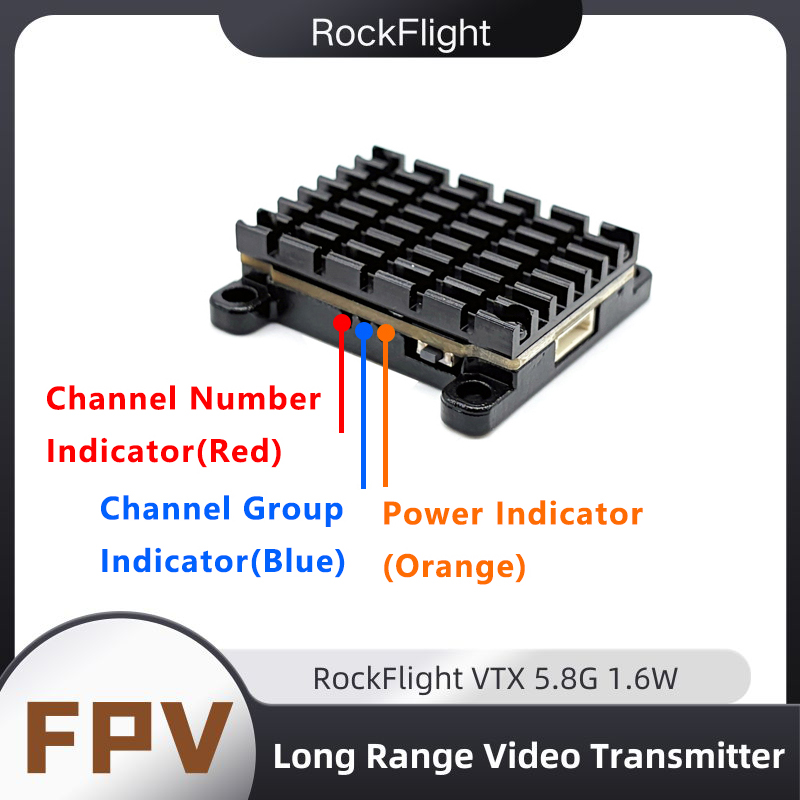 RockFlight TX663 VTX 5.8G 48CH - Drone Rc Controller And Receiver recensione e prezzo