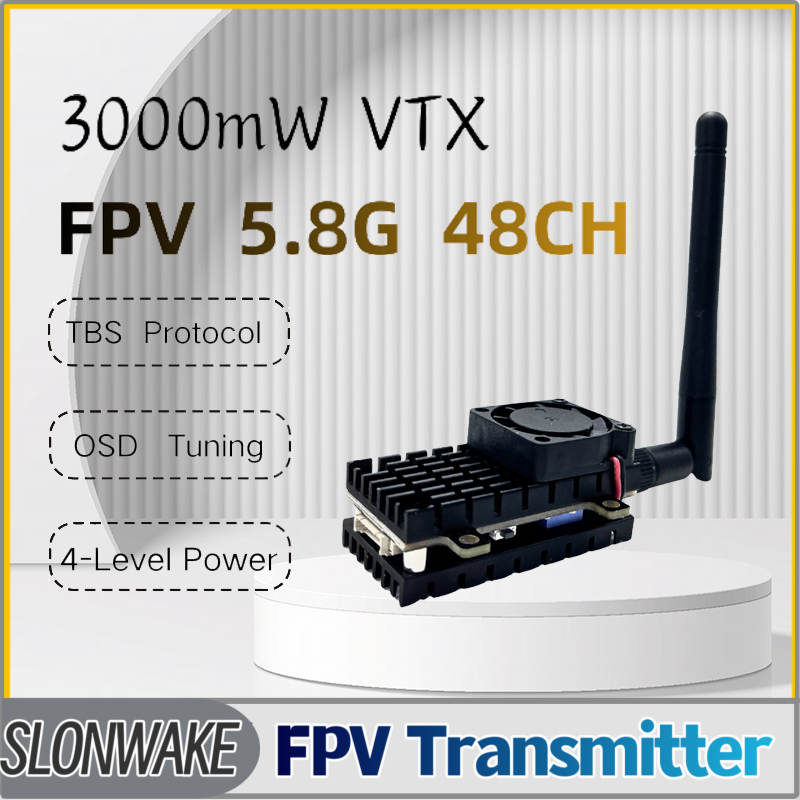 SLONWAKE 5.8G 3000mW Simulazio - Drone Rc Controller And Receiver recensione e prezzo