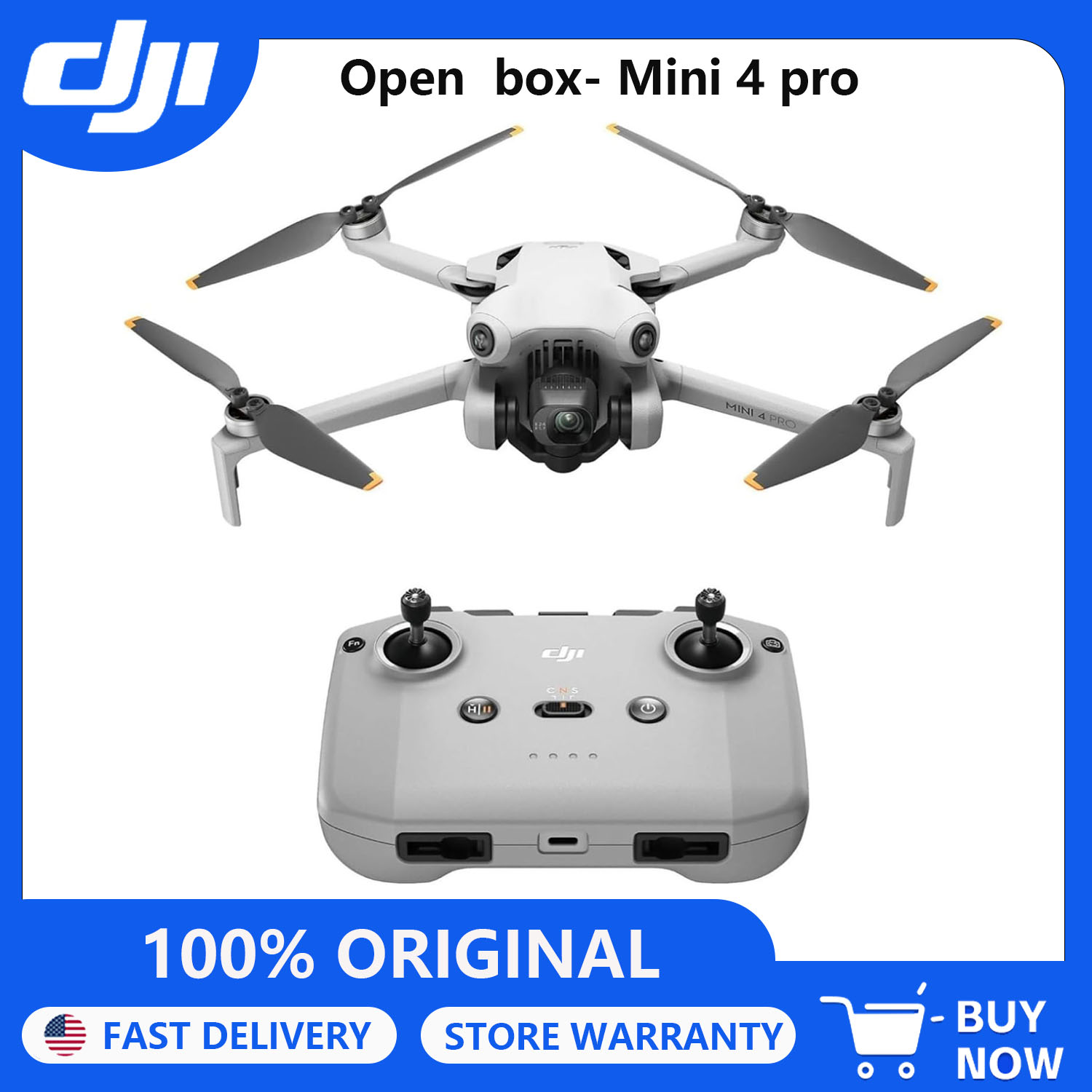 Open Box-DJI Drones Mini 4 Pro - Drone Dji Rc N2 recensione e prezzo